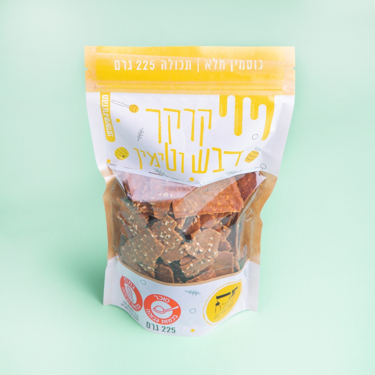 קרקר דבש וטימין - Honey & Thyme Cracker
